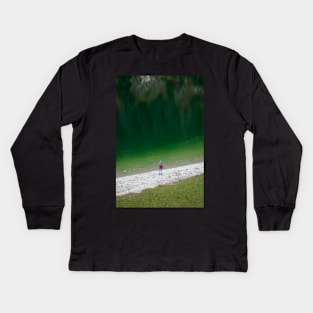 Green Sea Kids Long Sleeve T-Shirt